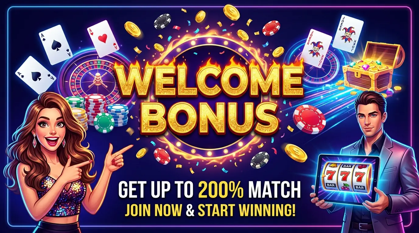 Velkomstbonus hos Nine casino