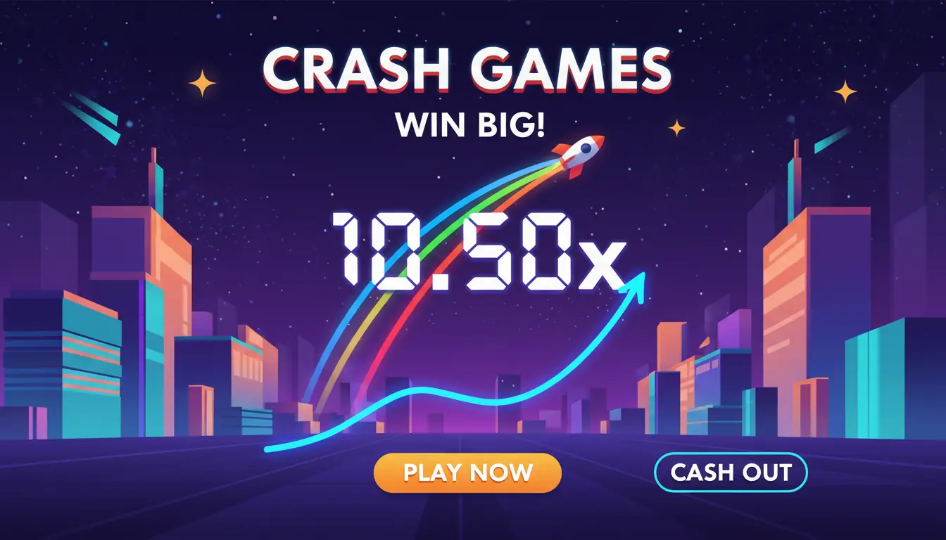 Crashspil hos Nine casino